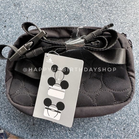 Disney Parks Disneyland Resort Black Collection Fanny Pack - Picture 2 of 2